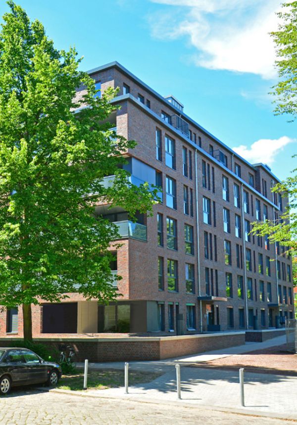 Wohnungsbau in Hamburg mit 69 Wohneinheiten