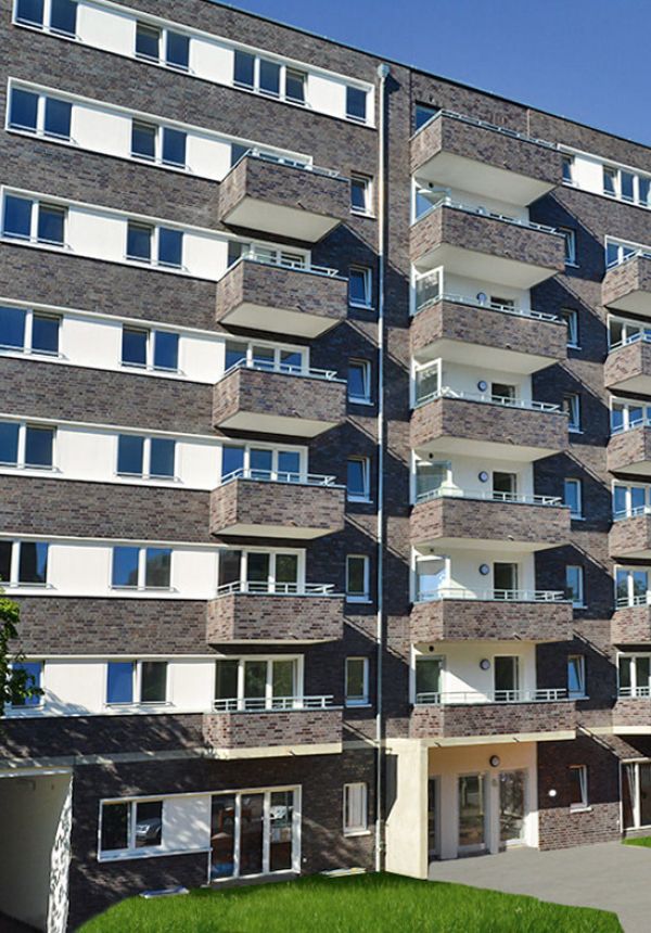 Hamburger Wohnungsbau mit 91 Wohneinheiten