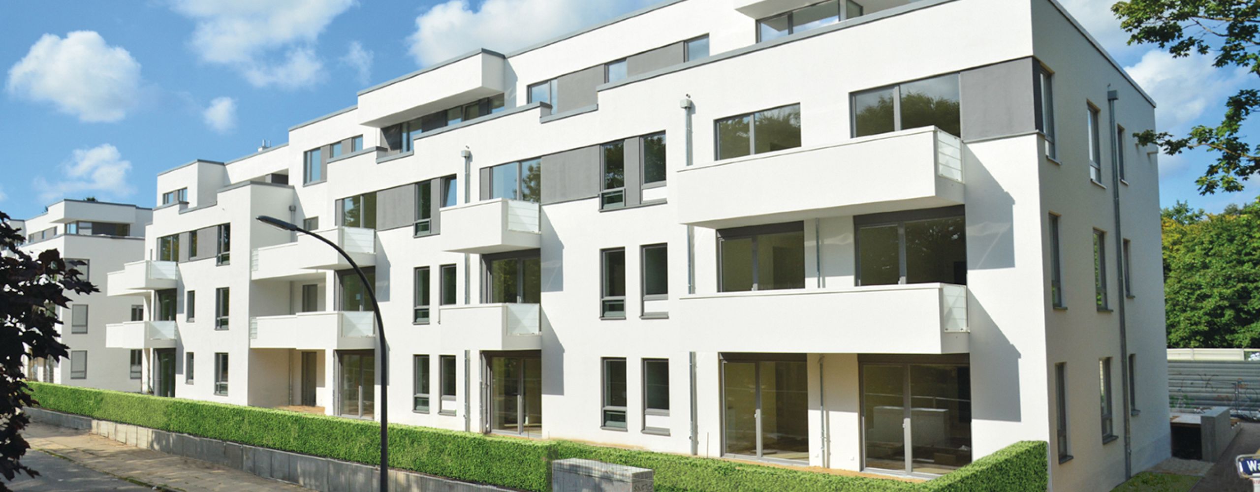 Schlüsselfertig realisierte Wohnungsbau Anlage in Hamburg