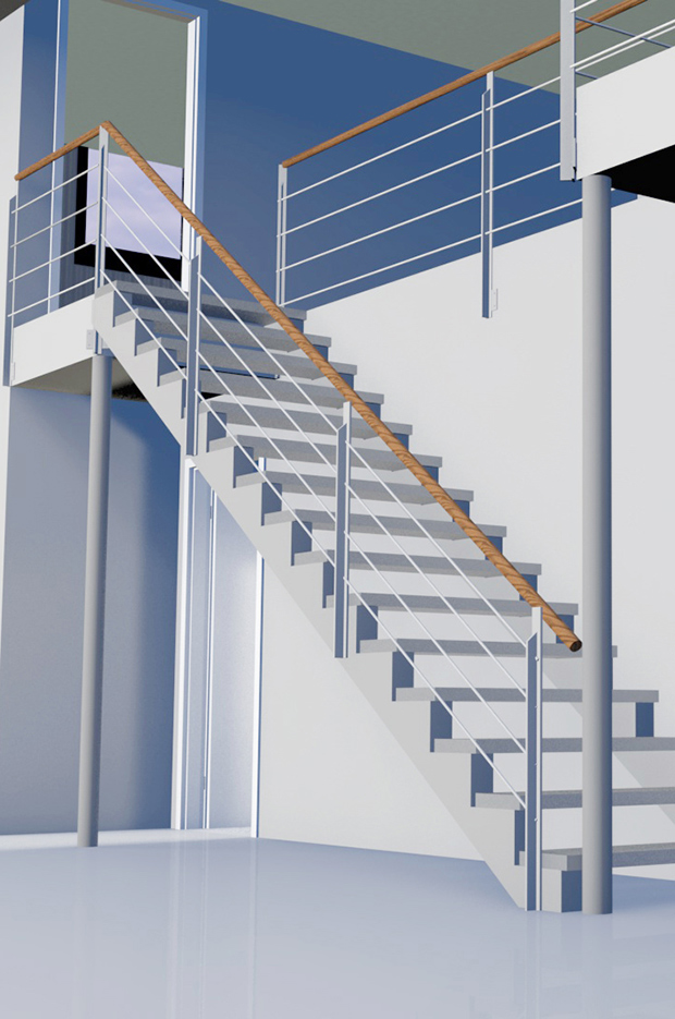 Indoor BIM Abbildung einer Gewerbeimmobilie