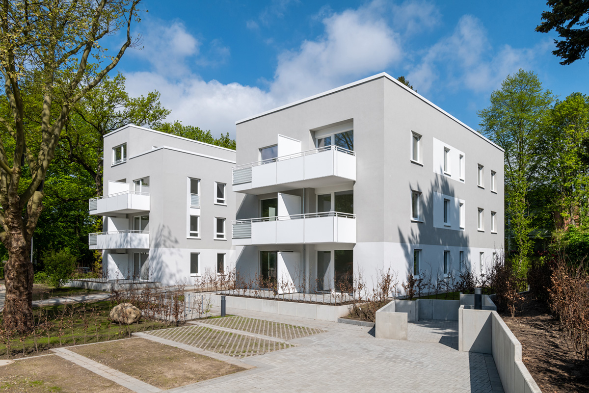 Bau eines Altenheims in Hamburg
