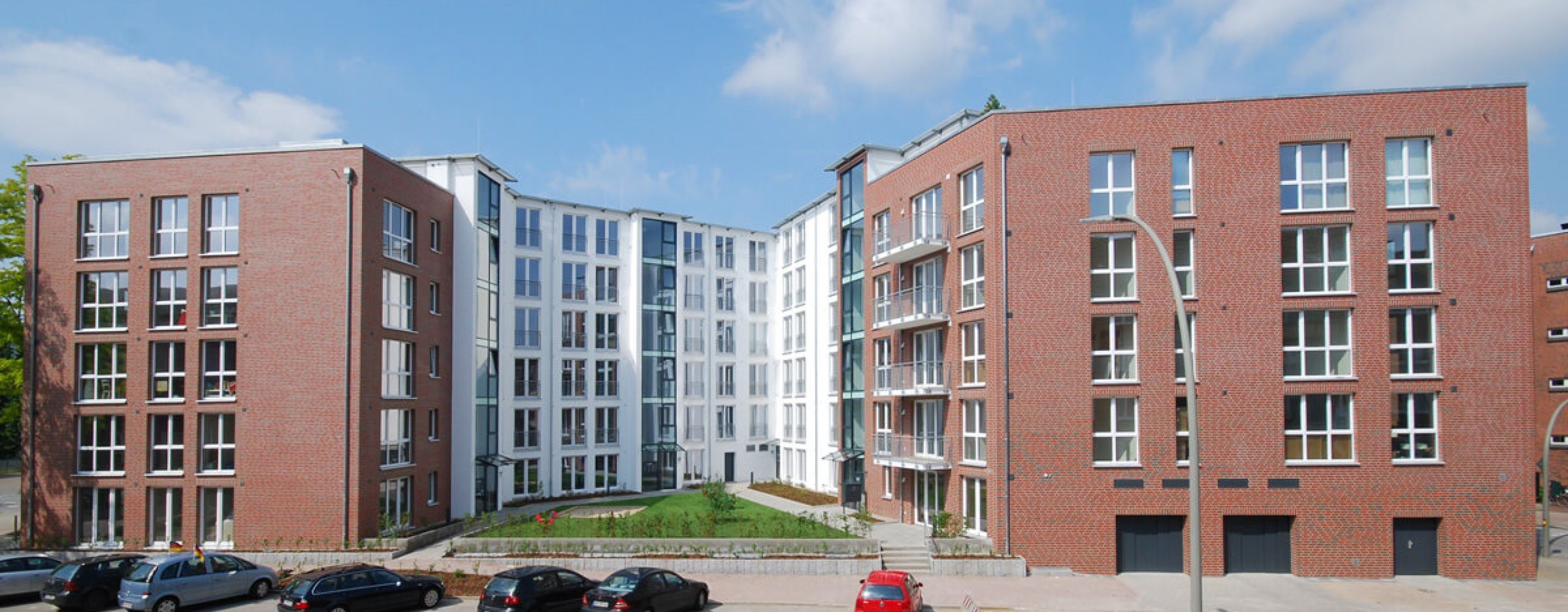 Schlüsselfertig realisierte Studentenwohnanlage in Hamburg